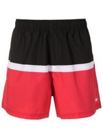 Osklen short de bain à taille élastiquée - Noir Osklen short de bain à taille élastiquée - Noir