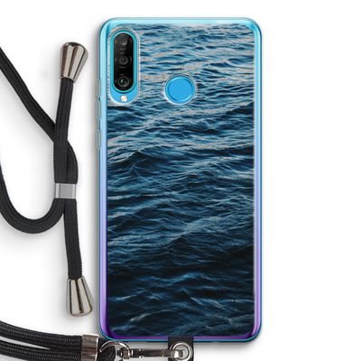 Oceaan: Huawei P30 Lite Transparant Hoesje met koord