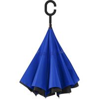 Paraplu - Inside Out Paraplu - Windproof - Ø 107 cm - Blauw