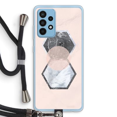 Creatieve toets: Samsung Galaxy A52 Transparant Hoesje met koord