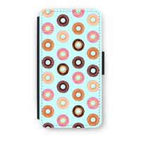 Donuts: iPhone XS Flip Hoesje