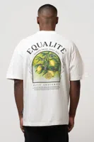 Equalité Lemon Oversized T-Shirt Wit - Maat XXS - Kleur: Wit | Soccerfanshop - thumbnail