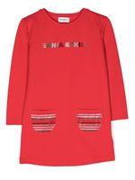 SONIA RYKIEL ENFANT robe à ornements - Rouge - thumbnail