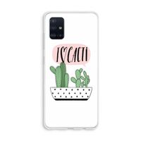 I love cacti: Galaxy A51 4G Transparant Hoesje