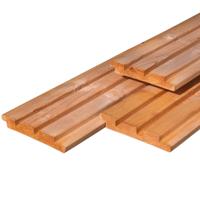 Triple profiel Red Class Wood 2,2x14,0x400 cm Tuindeco - Tuindeco