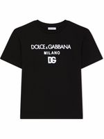 Dolce & Gabbana Kids t-shirt Milano en coton - Noir - thumbnail