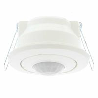 Klemko 870569 Aanwezigheiddetector plafond Inbouw PIR 230V 2200W 360° 8M