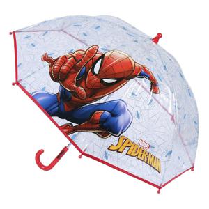 Marvel Spiderman paraplu - rood - D71 cm - voor kinderen - regen accessoires