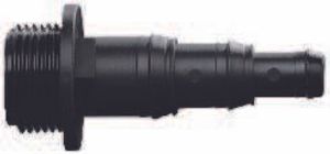 Europond Duurzame Slangpilaar 3-Traps Tule PP 3/4" Geschikt voor 25-20-13mm Slangen - Zwart