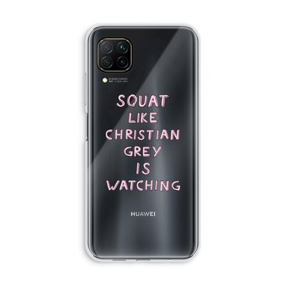Christian Grey: Huawei P40 Lite Transparant Hoesje