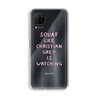Christian Grey: Huawei P40 Lite Transparant Hoesje
