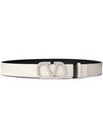 Valentino Garavani ceinture VLogo Signature 30mm à design réversible - Blanc