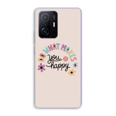 Happy days: Xiaomi 11T Pro Transparant Hoesje