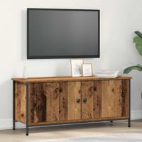 TV-kast Oud Hout 100 x 35 x 45 cm Bewerkt hout