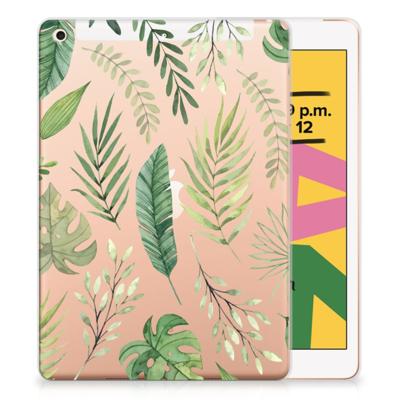 Apple iPad 10.2 | iPad 10.2 (2020) | 10.2 (2021) | Siliconen hoesje | Leaves Apple iPad 10.2 | iPad 10.2 (2020) | 10.2 (2021) | Siliconen hoesje | Leaves