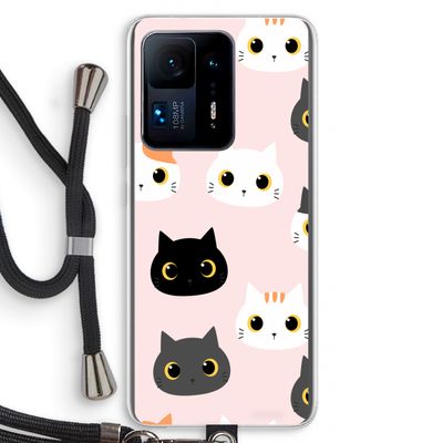 Katten: Xiaomi Mi Mix 4 Transparant Hoesje met koord