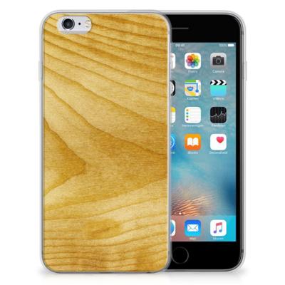 Apple iPhone 6 | 6s | Bumper Hoesje | Licht Hout