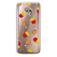Chicken 'n Fries: Motorola Moto G6 Transparant Hoesje