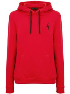 Giuseppe Zanotti hoodie Arthen à patch logo - Rouge