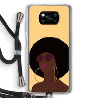 Golden hour: Xiaomi Poco X3 NFC Transparant Hoesje met koord