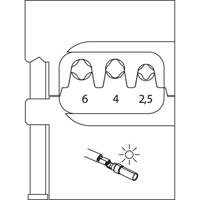 Gedore 8140-23 2078082 Krimpinzetstuk Solar-connectoren 2.5 tot 6 mm²