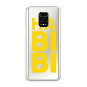 Habibi Blue: Xiaomi Redmi Note 10 Lite Transparant Hoesje