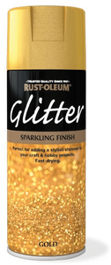 rust-oleum glitter effect hoogglans zilver 400 ml
