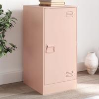 Dressoir 34,5x39x73 cm staal roze - thumbnail