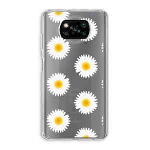 Margrietjes: Xiaomi Poco X3 Pro Transparant Hoesje
