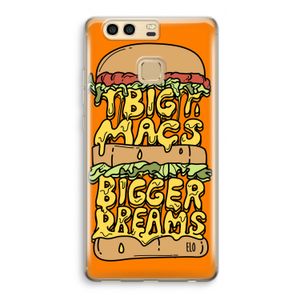 Big Macs Bigger Dreams: Huawei P9 Transparant Hoesje