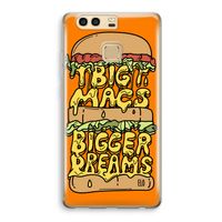 Big Macs Bigger Dreams: Huawei P9 Transparant Hoesje