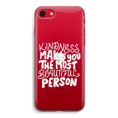 The prettiest: iPhone SE 2020 Transparant Hoesje