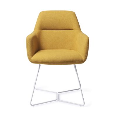 Jesper Home Kinko eetkamerstoel Dijon beehive white