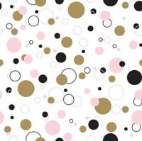 Duni servetten splashin dots 3-laags 33x33