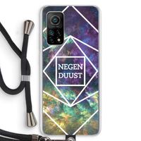 Negenduust ruimte: Xiaomi Mi 10T 5G Transparant Hoesje met koord