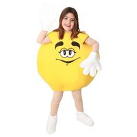 Geel snoep kostuum voor kinderen - thumbnail