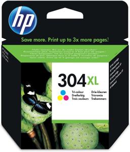 HP inktcartridge 304XL, 300 pagina&apos;s, OEM N9K07AE, 3 kleuren