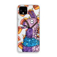 Loot Burger: Pixel 4 Transparant Hoesje