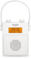 TechniSat DIGITRADIO 30 Badradio DAB+, VHF (FM), DAB Bluetooth Waterdicht Wit