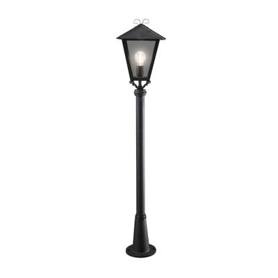 Tuinpaal buiten Benu 1-lichts 128cm matzwart E27 fitting 436-750