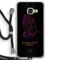 Praying For My Haters: Samsung Galaxy A3 (2016) Transparant Hoesje met koord
