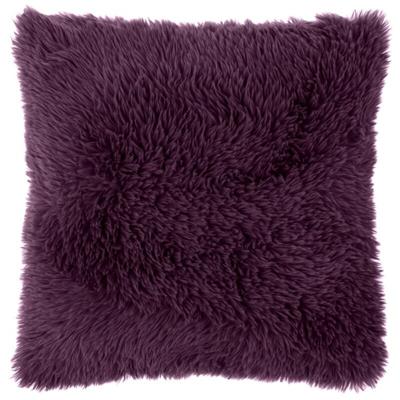 Unique Living kussen mats 45 x 45 cm donkerpaars