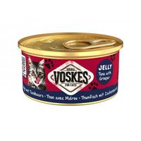 Voskes Jelly tonijn met tandbaars natvoer kat (24x85 g) 2 trays (48 x 85 g) - thumbnail