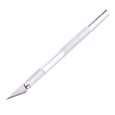 WLXY-9308 metalen Vleesmes professionele gsm reparatie Tool met 6 Blades(Silver)