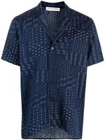 Orlebar Brown chemise Hibbert à manches courtes - Bleu - thumbnail