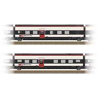 TRIX H0 23282 H0 uitbreidingsset 2 voor de Giruno van de SBB D(B9) 2e klas en E(B8) 2e klas