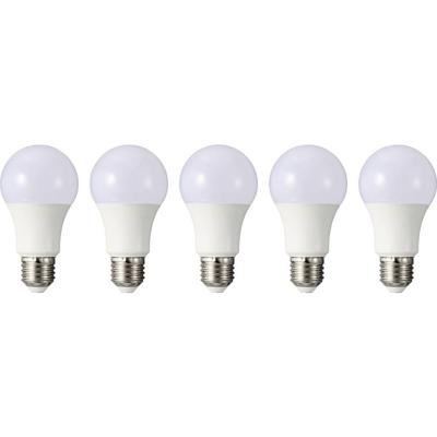 Sygonix SY-6649656 LED-lamp Energielabel F (A - G) E27 14 W = 100 W Warmwit (Ø x h) 60 mm x 113 mm 5 stuk(s)