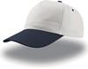 Atlantis AT502 Start Five Cap - White/Navy - One Size