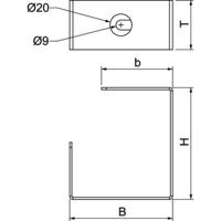 OBO Bettermann 7218150 Plafondbevestiging 10 stuk(s)