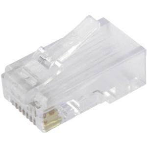 BEL Stewart Connectors SS-37000-002 Modulaire stekker niet-afgeschermd Cat.5e Stekker, recht Aantal polen: 8P8C Glas (helder) 1 stuk(s)